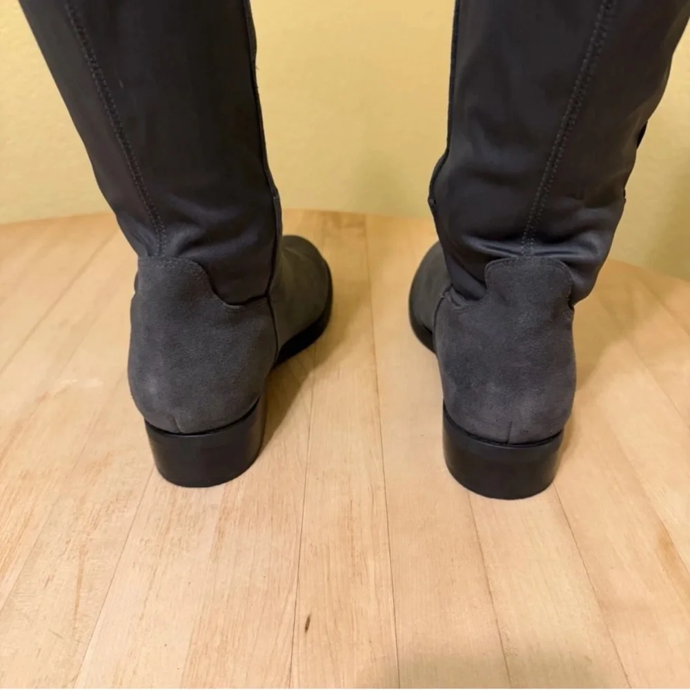 Blondo Danny Gray Suede Waterproof Over The Knee Boots NWOT Size 10